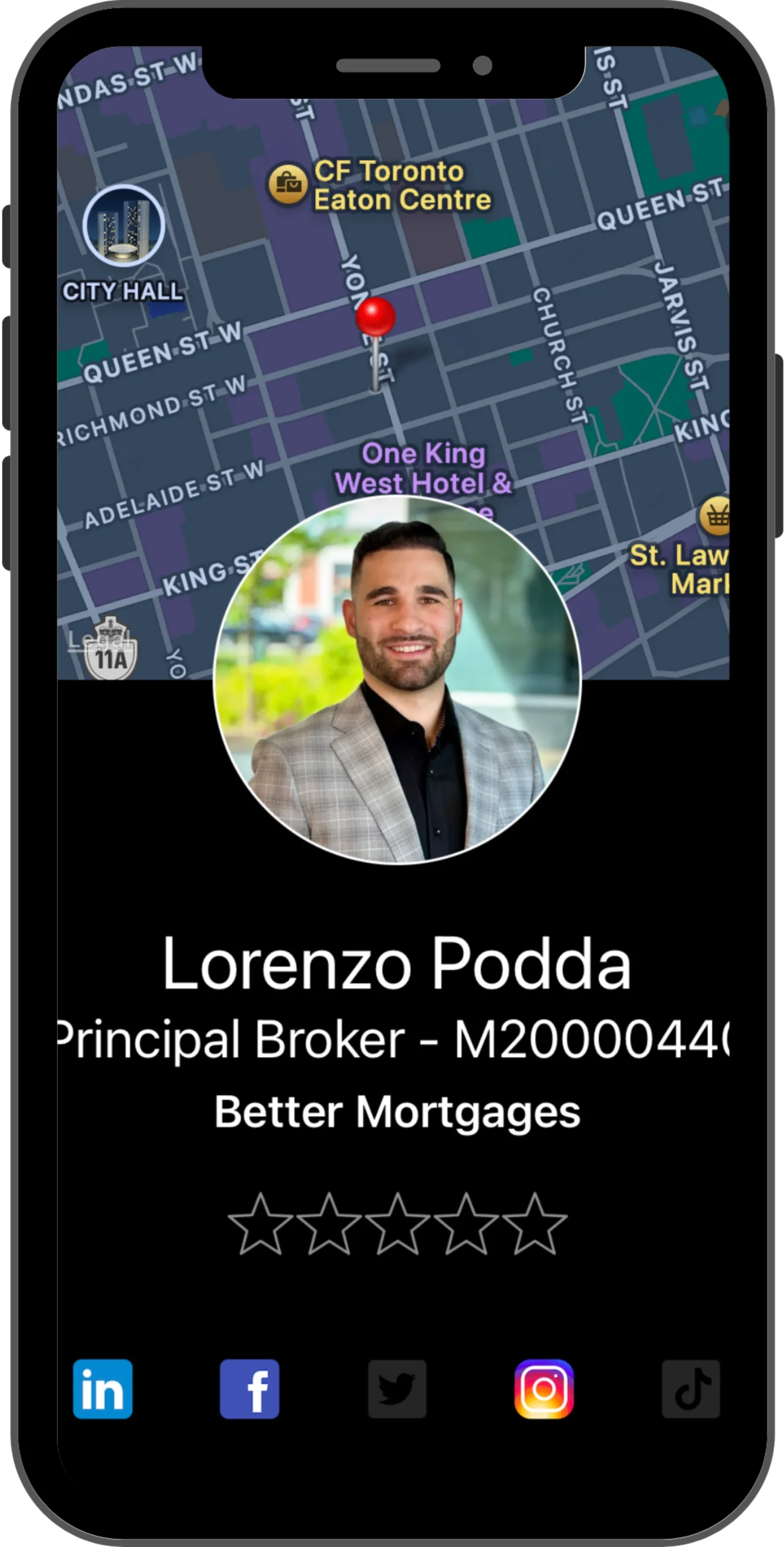 Lorenzo Podda mobile app preview